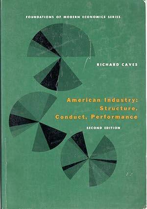 book titled American Industry: Structure, Conduct, Performance